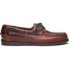 Sebago Mens Schooner Vintage Leather Boat Deck Shoes - Brown 925 -Shoe Sales Shop Sebago SchoonerWaxed BrownGum 1 8
