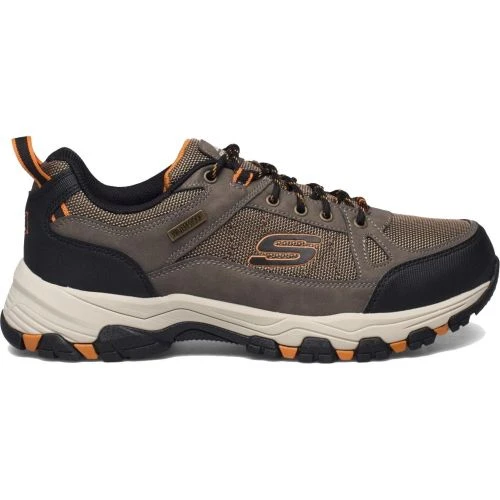 Skechers Mens Selmen Cormack Waterproof Walking Shoes - Dark Taupe 4 Skechers Mens Selmen Cormack Waterproof Walking Shoes - Dark Taupe - Image 2