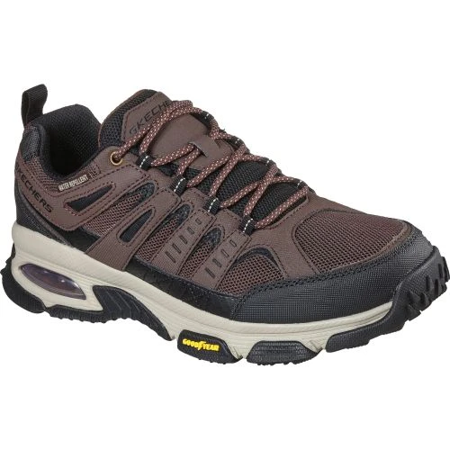 Skechers Mens Skech Air Envoy Water Repellent Walking Shoes - Brown Black 3 Skechers Mens Skech Air Envoy Water Repellent Walking Shoes - Brown Black