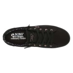 Skechers Womens Bobs B Extra Cute 2 Cute 4 U Trainers - Black Black -Shoe Sales Shop Skechers 113328BBK 4 8