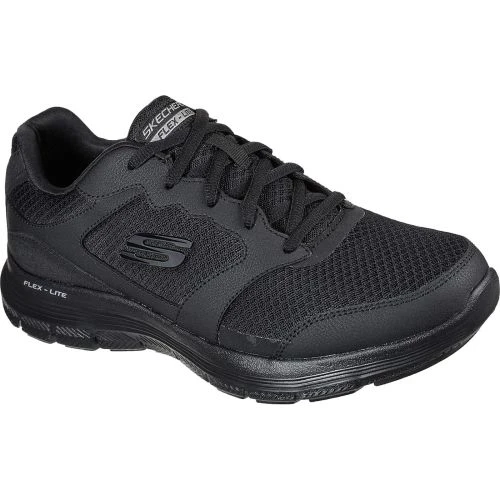 Skechers - Flex Advantage 4.0 WIDE - Black Black - Mens 3 Skechers - Flex Advantage 4.0 WIDE - Black Black - Mens