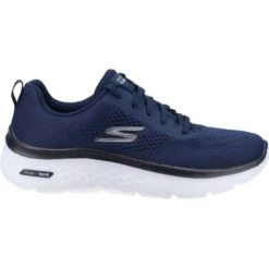 Skechers Womens Go Walk 6 Hyper Burst Trainers - Navy White -Shoe Sales Shop Skechers GoWalkHyperBurst Navy 4 6