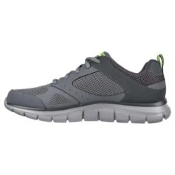 Skechers Mens Track Syntac Trainers - Charcoal 9 Skechers Mens Track Syntac Trainers - Charcoal -Shoe Sales Shop Skechers TrackSyntac Charcoal 4 11