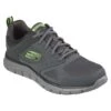 Skechers Mens Track Syntac Trainers - Charcoal -Shoe Sales Shop Skechers TrackSyntac Charcoal 5 11