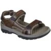 Skechers Mens Tresmen Hirano Adjustable Sandal - Brown