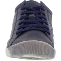 Softinos Womens Isla Trainers - Navy Smooth -Shoe Sales Shop Softinos ISLA SmoothNvy02 5