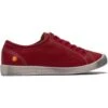 Softinos By Fly London Womens Isla Trainers - Smooth Red -Shoe Sales Shop Softinos Isla SMOOTHRed 1 6