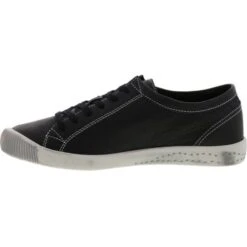 Softinos By Fly London Womens Isla Leather Trainers - Black Smooth 12 Softinos By Fly London Womens Isla Leather Trainers - Black Smooth -Shoe Sales Shop Softinos Isla SmoothBlack20 03 11