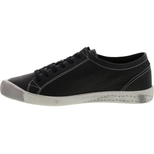 Softinos By Fly London Womens Isla Leather Trainers - Black Smooth 5 Softinos By Fly London Womens Isla Leather Trainers - Black Smooth - Image 3