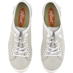 Softinos By Fly London Womens Isla II Trainers - Light Grey White -Shoe Sales Shop Softinos IslaII GreyWhite 2 6