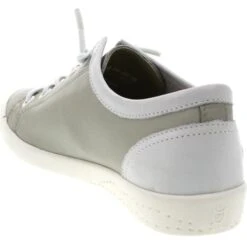 Softinos By Fly London Womens Isla II Trainers - Light Grey White -Shoe Sales Shop Softinos IslaII GreyWhite 6 6