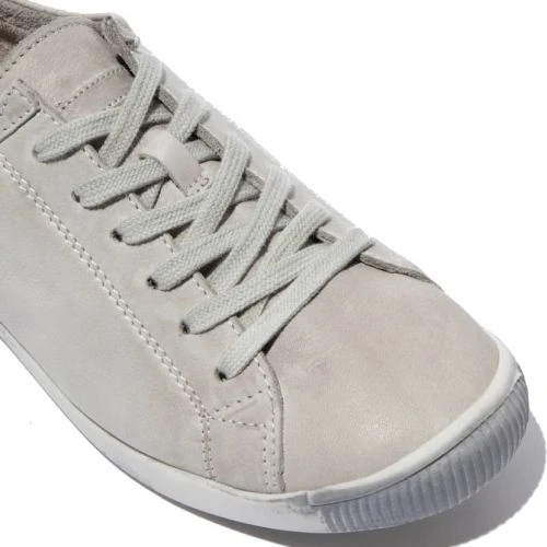 Softinos By Fly London Womens Isla Trainers - Washed Light Grey 4 Softinos By Fly London Womens Isla Trainers - Washed Light Grey - Image 2