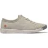 Softinos By Fly London Womens Isla Trainers - Washed Light Grey -Shoe Sales Shop Softinos IslaWashed LightGrey 4 6
