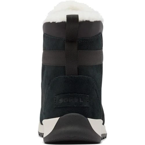 Sorel Womens Whitney II Flurry Warm Winter Boots - Black 4 Sorel Womens Whitney II Flurry Warm Winter Boots - Black - Image 2