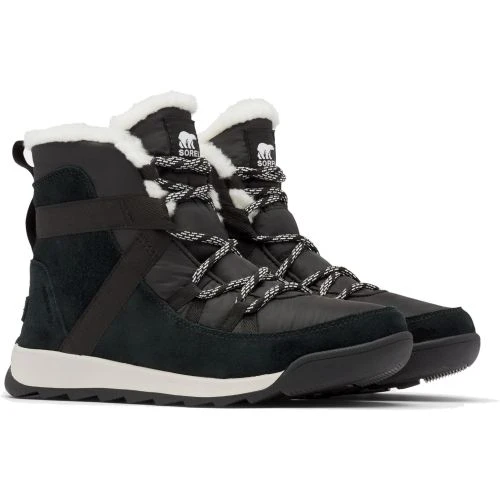 Sorel Womens Whitney II Flurry Warm Winter Boots - Black 5 Sorel Womens Whitney II Flurry Warm Winter Boots - Black - Image 3