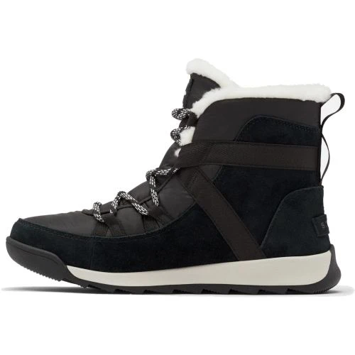 Sorel Womens Whitney II Flurry Warm Winter Boots - Black 6 Sorel Womens Whitney II Flurry Warm Winter Boots - Black - Image 4