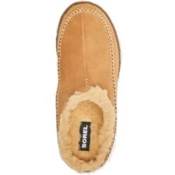 Sorel Mens Lanner Ridge Slippers - Camel Brown Curry -Shoe Sales Shop Sorel LannerRidge CamelBrown 5 5