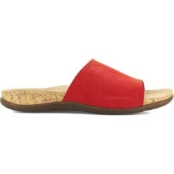Strive Womens Ithaca Slide Sandals - Scarlet -Shoe Sales Shop Strive Ithaca Scarlet 3 5