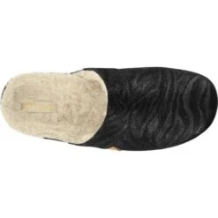 Strive Womens Vienna Slippers - Black Zebrine -Shoe Sales Shop Strive Vienna BlackZebrine 2 11