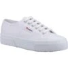 Superga Womens 2740 Platform Trainers - White