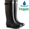 Hunter Womens Huntress Wide Fit Wellington Boots - Navy -Shoe Sales Shop TA0416 5 V
