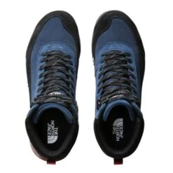 North Face Mens Back To Berkeley III Tex Waterproof Boots - Shady Blue TNF Black -Shoe Sales Shop TNF B2BIIITexWP Navy 3 9