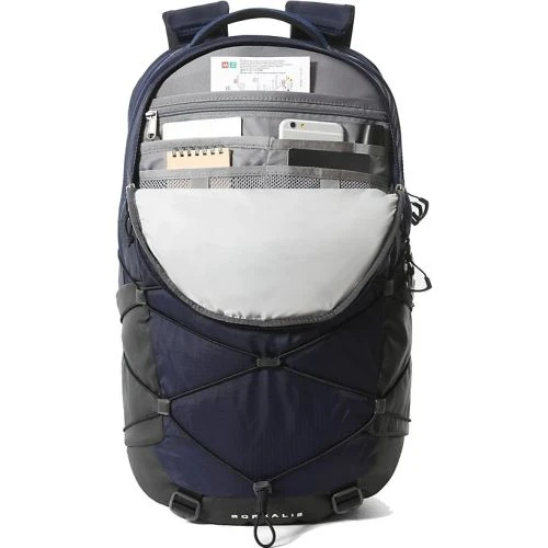 North Face Borealis Backpack Rucksack Laptop Shoulder Bag - TNF Navy TNF Black 6 North Face Borealis Backpack Rucksack Laptop Shoulder Bag - TNF Navy TNF Black - Image 4