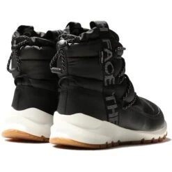 The North Face Womens Thermoball Lace Waterproof Boots - TNF Black Gardenia White -Shoe Sales Shop TNF ThermoballLaceUp BkWt 3 6