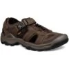 Teva Mens Omnium 2 Leather Walking Sandals - Turkish Coffee -Shoe Sales Shop Teva MOmnium2Lth TurkishCoffee 5 8