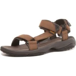Teva Mens Terra FI Lite Leather Adjustable Sandal - Brown 13 Teva Mens Terra FI Lite Leather Adjustable Sandal - Brown -Shoe Sales Shop Teva MTerraFILite BR 5 5