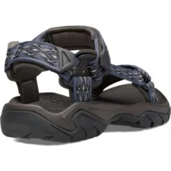 Teva Mens Terra Fi 5 Universal Adjustable Walking Sandal - Mading Blue -Shoe Sales Shop Teva TerraFI5Uni MadangBlue 4 4
