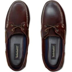 Timberland Mens Classic Boat Shoes - Medium Brown 25045 -Shoe Sales Shop Timberland 25045 Brown 2 12
