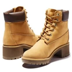 Timberland Womens Kinsley Waterproof Boots - Wheat A25BS -Shoe Sales Shop Timberland A25BS Wheat 5 23