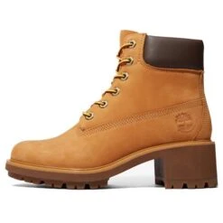 Timberland Womens Kinsley Waterproof Boots - Wheat A25BS -Shoe Sales Shop Timberland A25BS Wheat 8 19