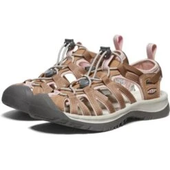 Keen Whisper Womens Walking Sandals - Toasted Coconut Peach Whip -Shoe Sales Shop ToastedCoconutPeachWhip 6854035