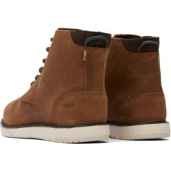 Toms Mens Hillside Water Resistant Boots - Brown 11 Toms Mens Hillside Water Resistant Boots - Brown -Shoe Sales Shop Toms HillsideBoot TopazBrown 1 10
