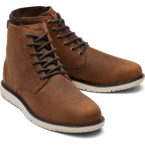 Toms Mens Hillside Water Resistant Boots - Brown 3 Toms Mens Hillside Water Resistant Boots - Brown