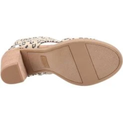 Toms Womens Majorca Sandals - Natural Cheetah -Shoe Sales Shop Toms Majorca55647 Natural 4 5