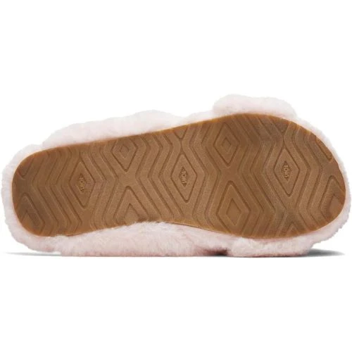 Toms Womens Susie Coss Over Vegan Slippers - Pink Faux Fur 6 Toms Womens Susie Coss Over Vegan Slippers - Pink Faux Fur - Image 4