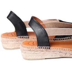 Toni Pons Womens Etna Sandals - Black -Shoe Sales Shop ToniPon ETNA Bk 5 8