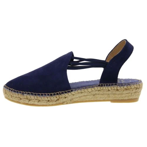 Toni Pons Womens Nuria Leather Slingback Espadrilles - Mari Navy 9 Toni Pons Womens Nuria Leather Slingback Espadrilles - Mari Navy - Image 7