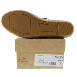 Toni Pons Womens Nuria Leather Slingback Espadrilles - Taupe -Shoe Sales Shop ToniPons Nuria Taupe Sole 16