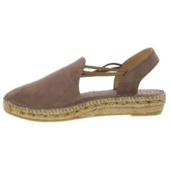 Toni Pons Womens Nuria Leather Slingback Espadrilles - Taupe -Shoe Sales Shop ToniPons Nuria Taupe03 16
