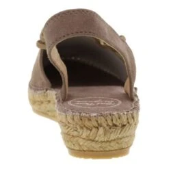 Toni Pons Womens Nuria Leather Slingback Espadrilles - Taupe -Shoe Sales Shop ToniPons Nuria Taupe04 16