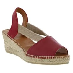 Toni Pons Womens Teide P Wedge Espadrille Sandals - Vermell -Shoe Sales Shop ToniPons TeideP Vermell MAIN 16