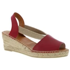 Toni Pons Womens Teide P Wedge Espadrille Sandals - Vermell -Shoe Sales Shop ToniPons TeideP Vermell10 16