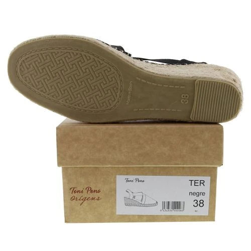 Toni Pons Womens Ter Vegan Sandals - Black 5 Toni Pons Womens Ter Vegan Sandals - Black - Image 3