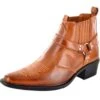 US Brass Mens Eastwood Western Cowboy Boots - Tan 2 US Brass Mens Eastwood Western Cowboy Boots - Tan -Shoe Sales Shop UKD EastwoodM183BT Tan 9 10