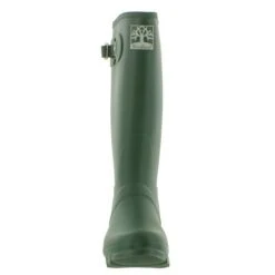 Woodland Mens Womens Wellies Wide Fit Wellington Boots - Green -Shoe Sales Shop UKD W206E Green jpg02 12