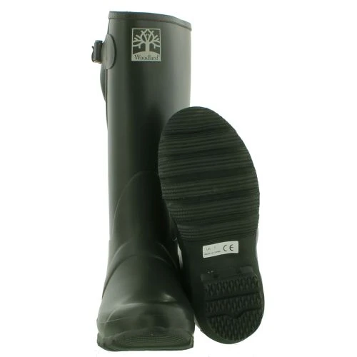 Woodland Mens Womens Neoprene Wellies Boots 6 Woodland Mens Womens Neoprene Wellies Boots - Image 4